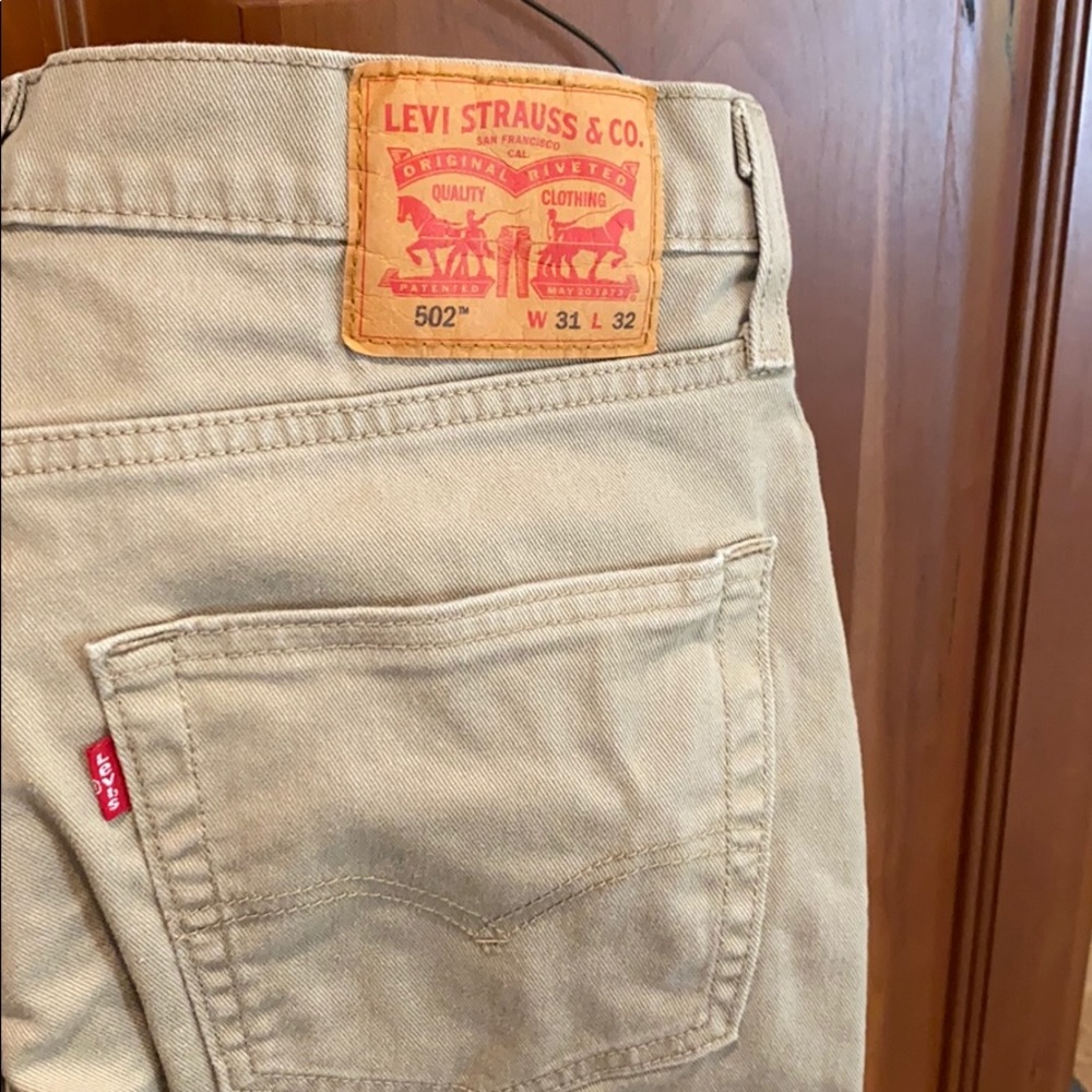 Used men’s Levi’s 502 jeans 31x32